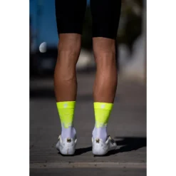 SPORCKS Cycling Socks - Angliru Yellow -Aanbiedingen Rijwiel Kleding Winkel sporcks cycling socks angliru yellow 1 2 1261923