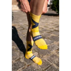 SPORCKS Cycling Socks - Baby JR Yellow -Aanbiedingen Rijwiel Kleding Winkel sporcks cycling socks baby jr yellow 1 2 1261951
