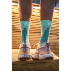 SPORCKS Cycling Socks - Mermaid Soft Green -Aanbiedingen Rijwiel Kleding Winkel sporcks cycling socks mermaid soft green 1 2 1262018