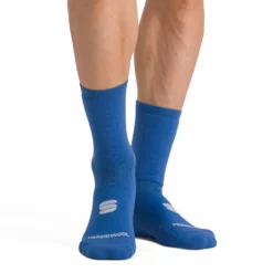 Sportful Merino Wool 18 Fietssokken - 497 Blue Denim