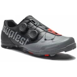 Suplest EDGE+ 2.0 Pro Mountain Series - BOA Li2 Carbon MTB Shoes - Black/grey 02.045.
