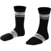 Trek Race Crew Cushioned Merino Wool Cycling Socks - Black -Aanbiedingen Rijwiel Kleding Winkel trek race crew cushioned merino wool cycling socks black 1 1335836