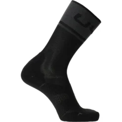 UYN Cycling One Light Sokken Heren - Black/Anthracite -Aanbiedingen Rijwiel Kleding Winkel uyn cycling one light socks black anthracite 4 1383800