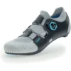 UYN Naked Carbon Racefietsschoenen - Zilver/Blauw -Aanbiedingen Rijwiel Kleding Winkel uyn naked carbon bike shoes for men silver blue 1 1024310