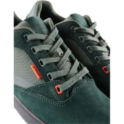 Vaude AM Moab Gravity Platformpedaal Schoenen - Dusty Forest/neon Orange -Aanbiedingen Rijwiel Kleding Winkel vaude am moab gravity flat pedal cycling shoes dusty forest neon orange b 1173386