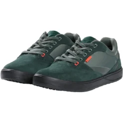 Vaude AM Moab Gravity Platformpedaal Schoenen - Dusty Forest/neon Orange -Aanbiedingen Rijwiel Kleding Winkel vaude am moab gravity flat pedal cycling shoes dusty forest neon orange b 2 1159960