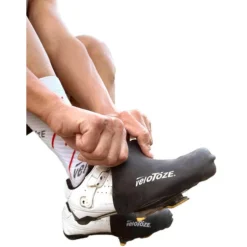 VeloToze Silicone Toe Cover - Schwarz -Aanbiedingen Rijwiel Kleding Winkel velotoze silicone toe cover black 3 1187715