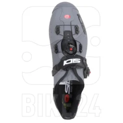 Sidi Wire 2 Carbon Racefietsschoenen - Mat Grijs/zwart -Aanbiedingen Rijwiel Kleding Winkel wm sidi wire2 carbon road shoe matt grey black4 855883