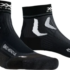 X-Socks Bike Hero Ultra Light 4.0 Fietssokken - Opal Black/arctic White