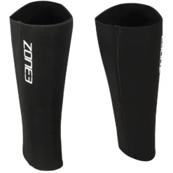 Zone3 Neoprene Buoyancy Calf Sleeves - Black/orange